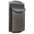 Contemporary Vertical Mailbox Contemporary Vertical Mailbox SVC-1002-SW Contemporary Vertical Mailbox-Swedish Silver SVC-1002-SW